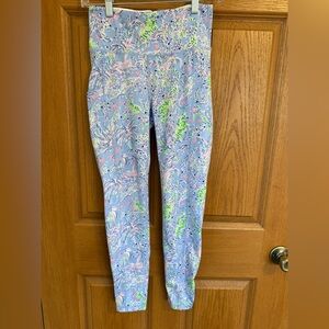 Lilly Pulitzer Luxletic leggings women’s small multi athleasure athletic wear